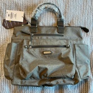 Baggallini 3-in-1 Convertible Backpack in  Sterling Shimmer